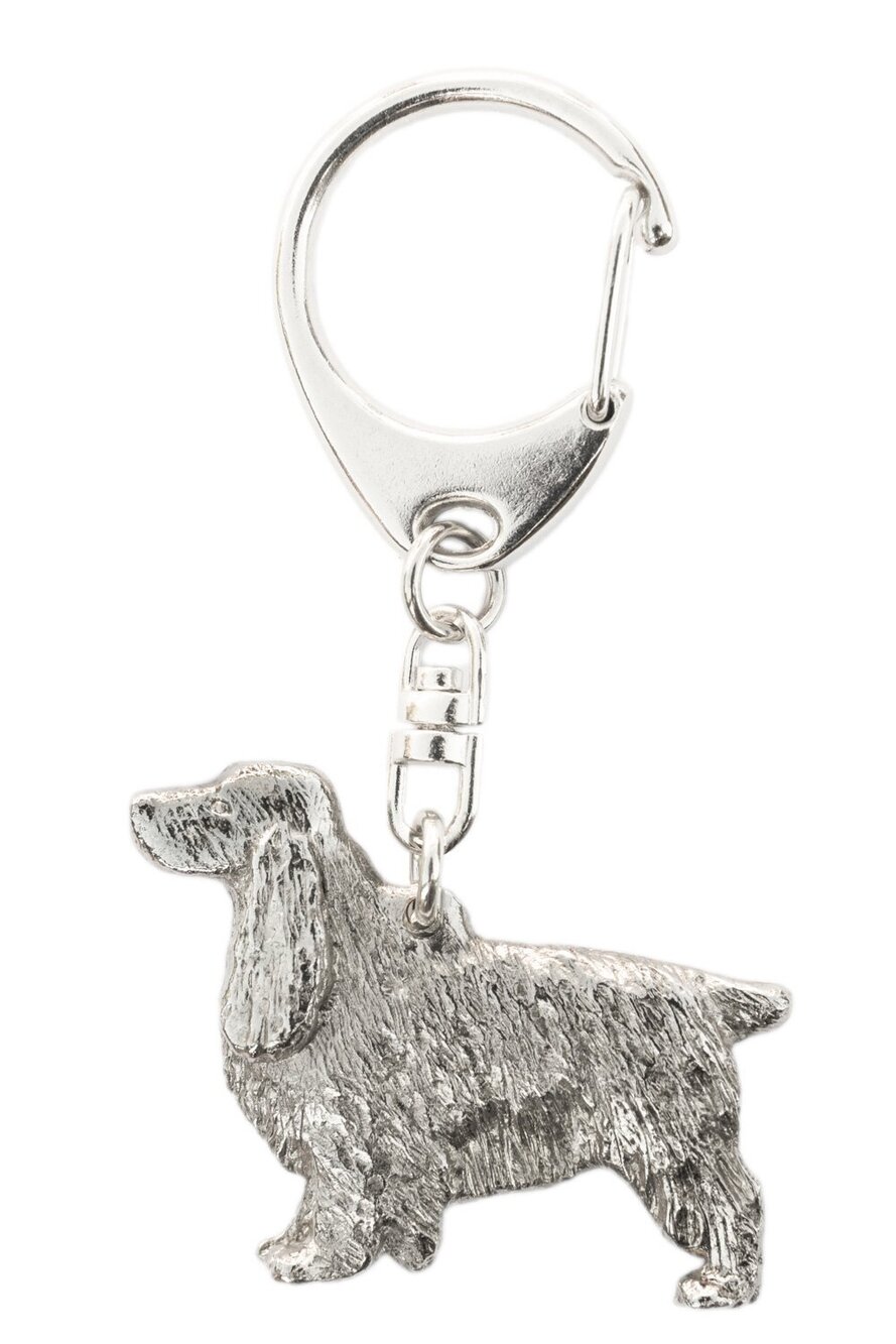 7188 English Cocker Spaniel Made in U.K Artistic Style Dog Key Ring